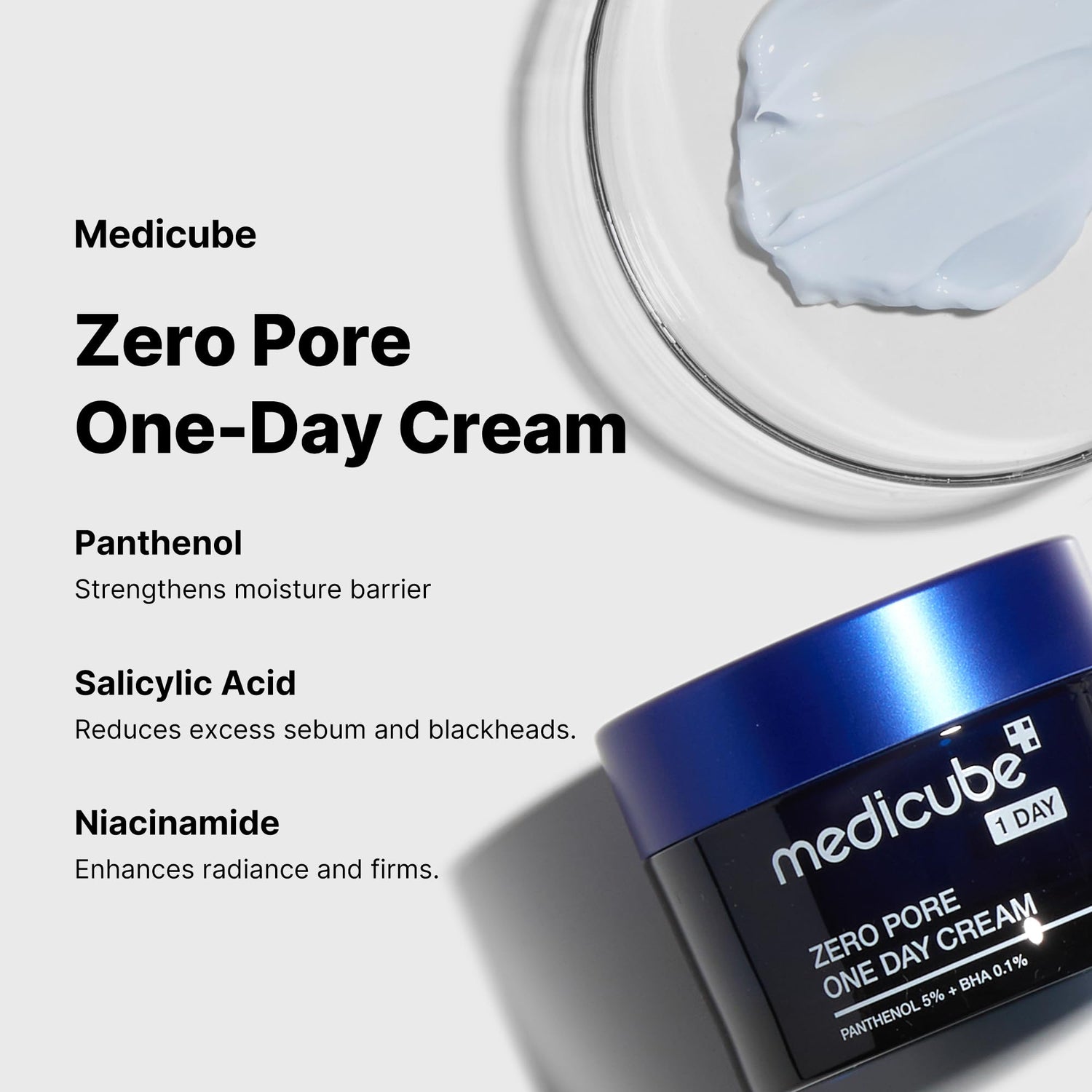 Medicube Zero Pore One-day Cream