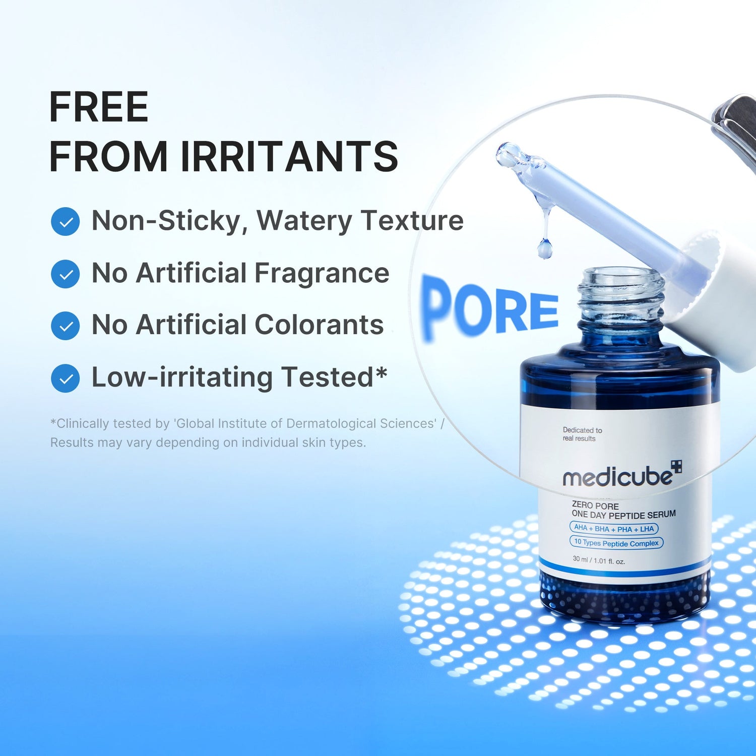 Medicube Zero Pore One-day Peptide Serum