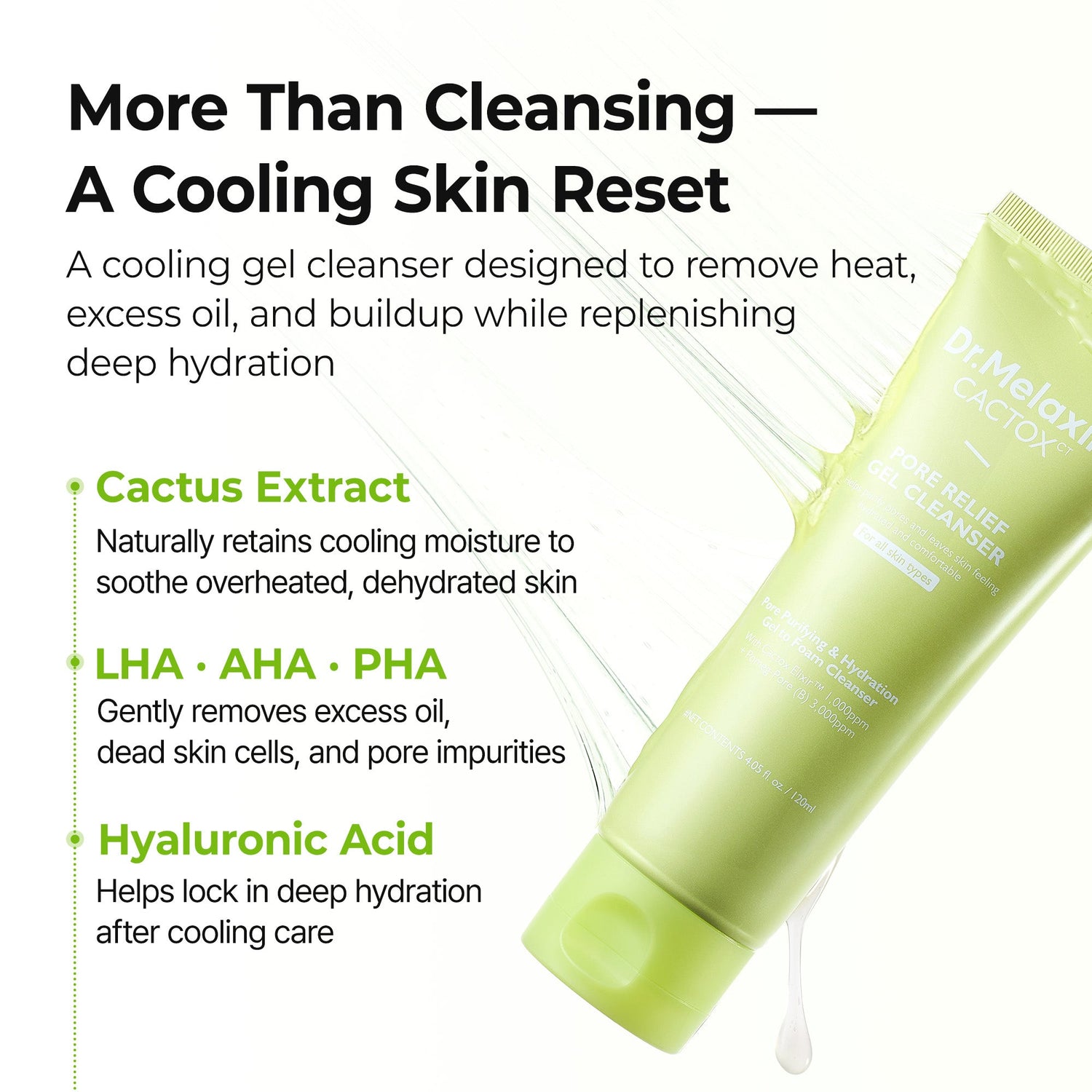 CACTOX Pore Relief Gel Cleanser