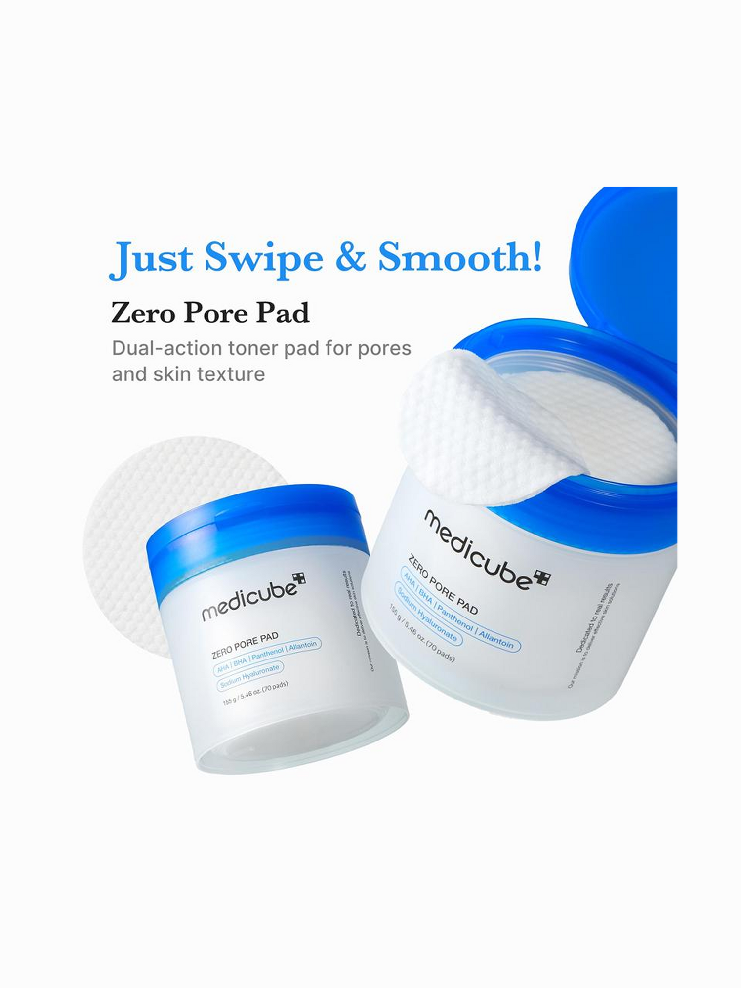 Medicube Toner Pad Trio – Pore Care & Glass Glow