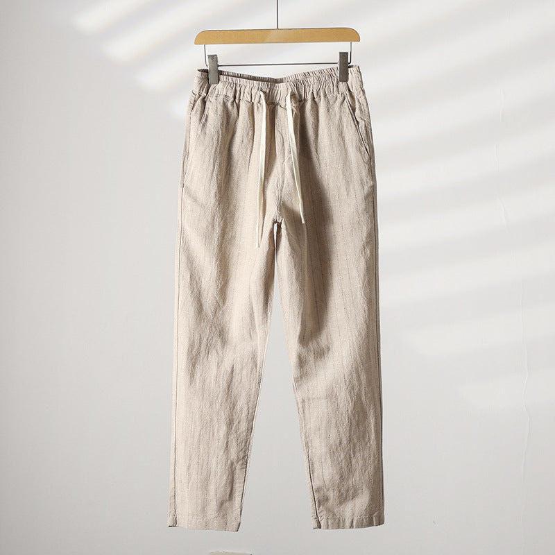Striped Linen  Pants Thalorn TL008
