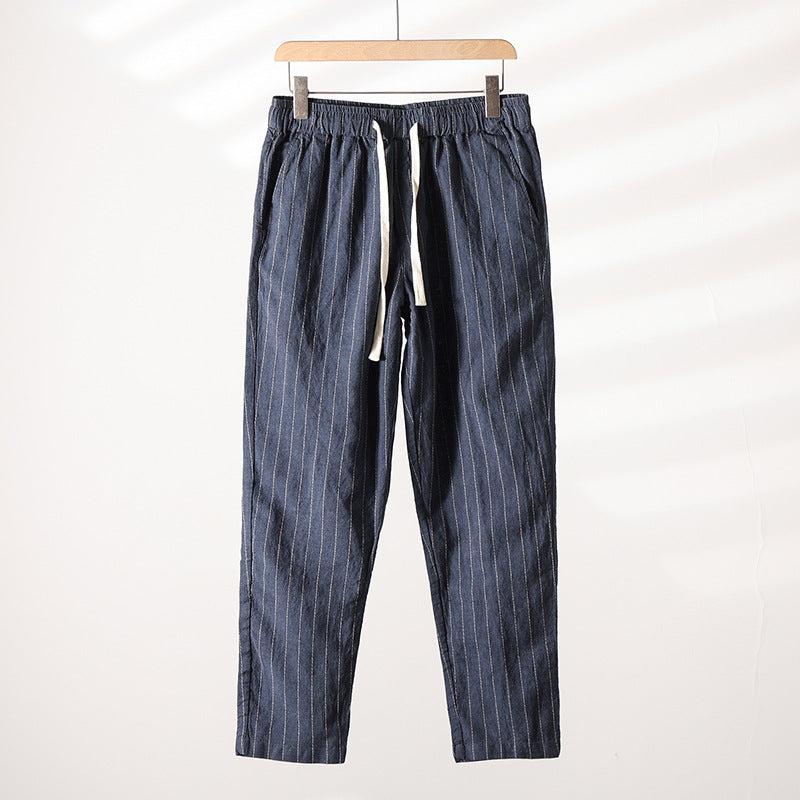 Striped Linen  Pants Thalorn TL008